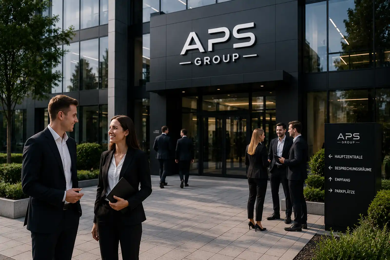 APS Group Firmenzentrale als Standort für Unternehmensberatung Strategie Digitalisierung und Organisationsentwicklung