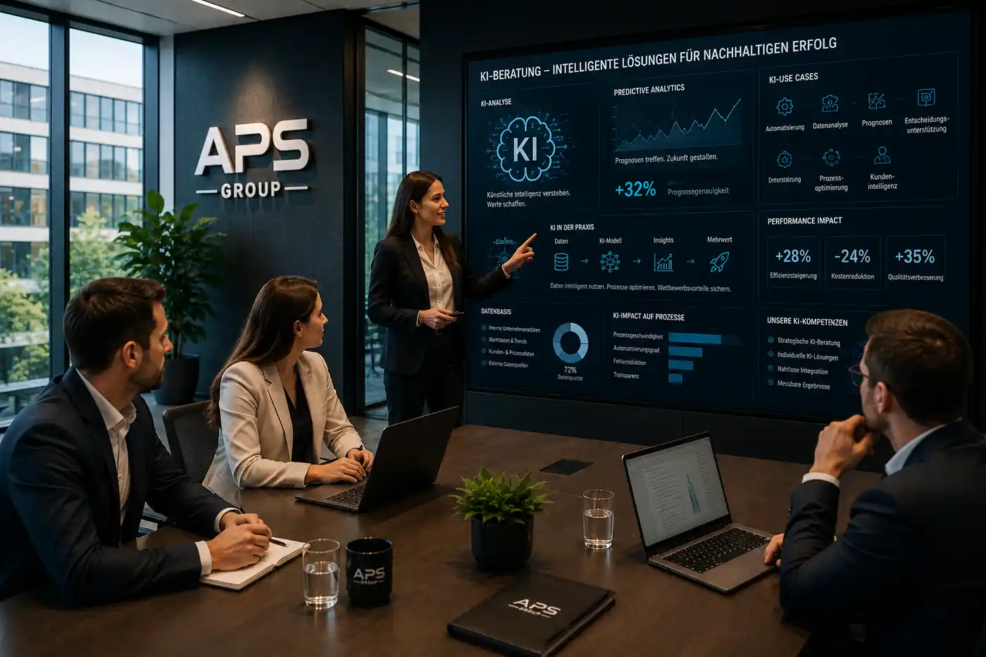 KI Beratung im Unternehmen mit Strategie für ChatGPT KI Automatisierung und digitale Prozesse