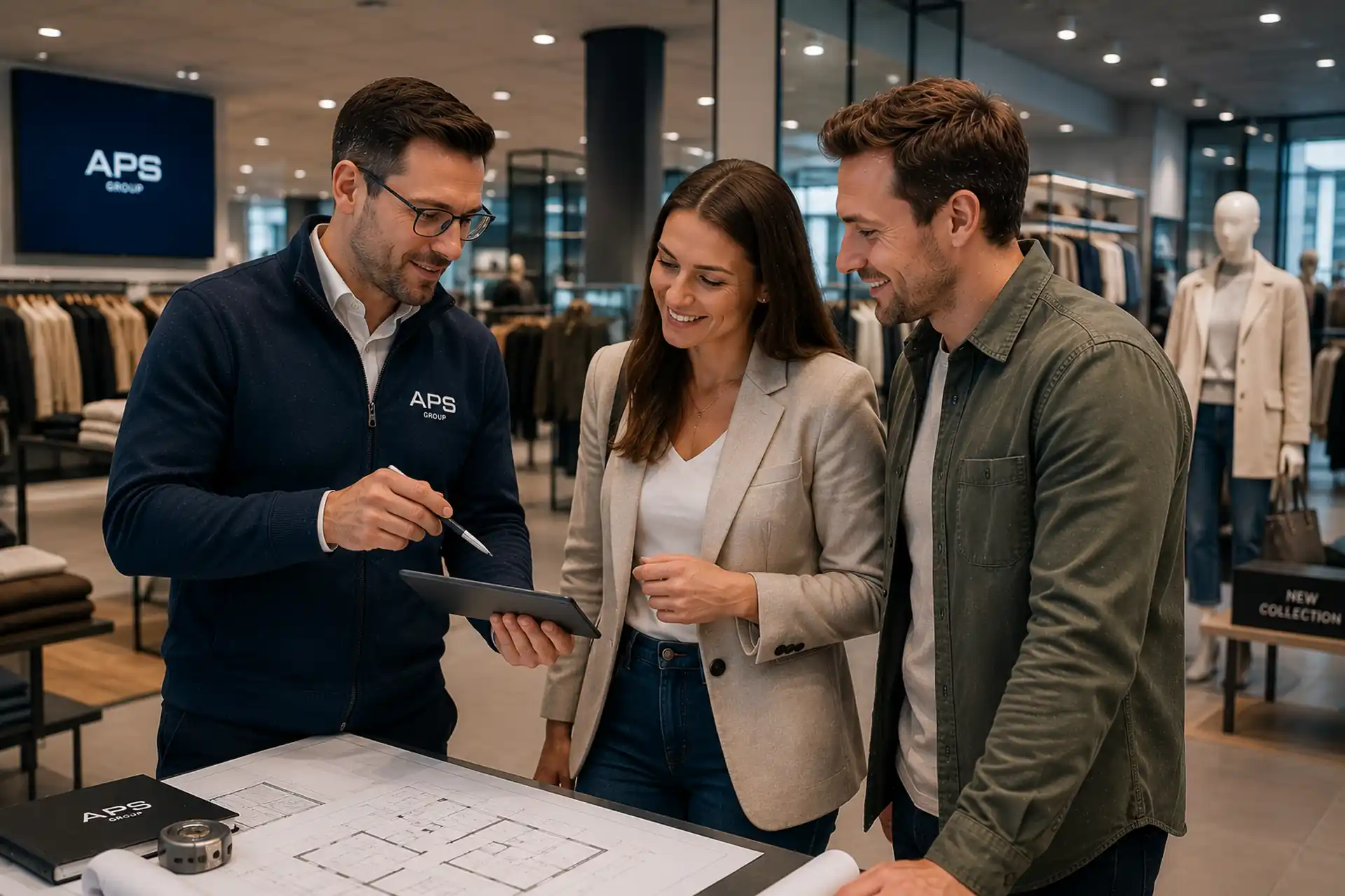 APS Group Unternehmensberatung bei Beratungsgespräch mit Kunden zur Analyse von Prozessen und Wachstum