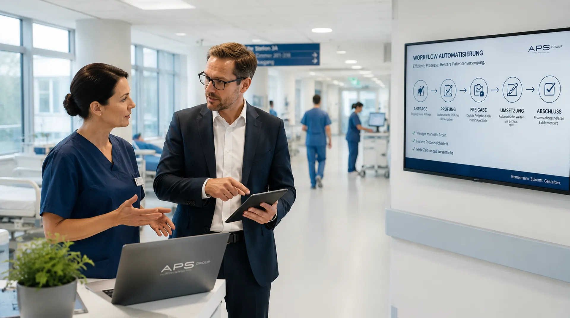 Workflows automatisieren Automatisierung Workflow APS Group