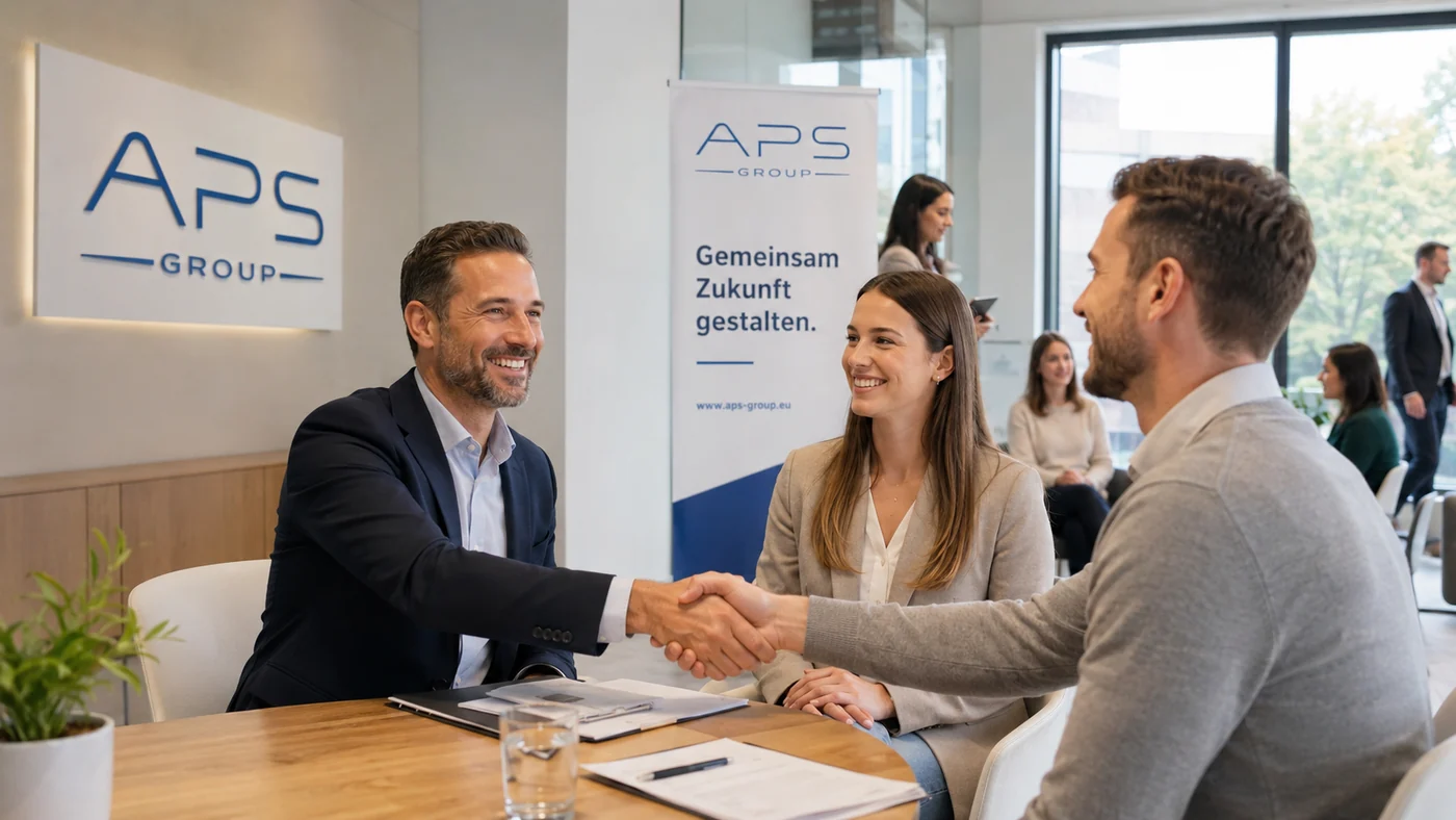 Bewerbergespräche strukturiert verbessern Mitarbeitergewinnung Bewerbergespräch APS Group