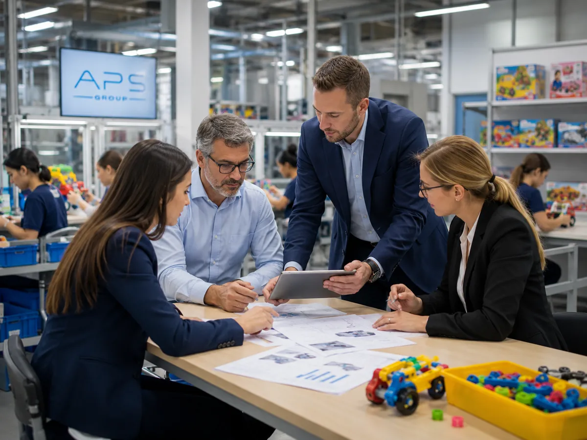 Kapazitäten und Wachstum prüfen Wachstumsberatung Produktionsfirma Spielzeug APS Group