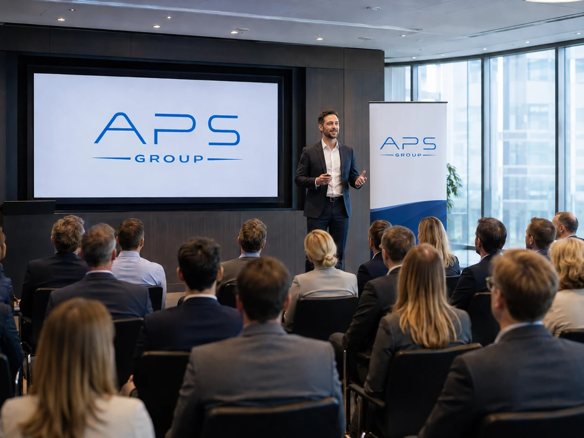 Wachstumsstrategie verständlich vermitteln Wachstumsberatung Vortrag Saal APS Group